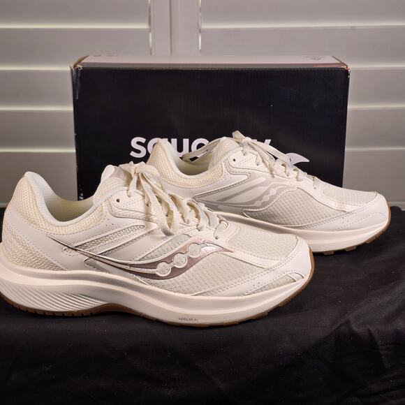 Saucony - Cohesion 17 - Women's 9.5W - White Shoes Running STYLE S10944-130 NEW - Picture 2 of 8